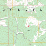 US Forest Service - Topo Crawfish Lake, WA FSTopo Legacy digital map