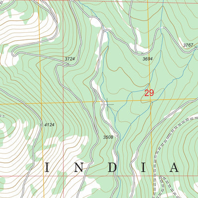 US Forest Service - Topo Crawfish Lake, WA FSTopo Legacy digital map