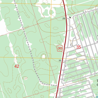 US Forest Service - Topo Crawfordville East, FL FSTopo Legacy digital map