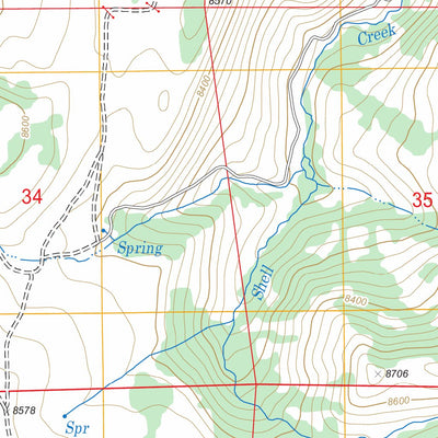 US Forest Service - Topo Crazy Mountain, CO - WY FSTopo Legacy digital map