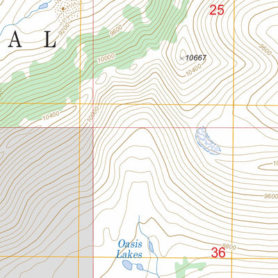US Forest Service - Topo Crazy Peak, MT FSTopo Legacy digital map