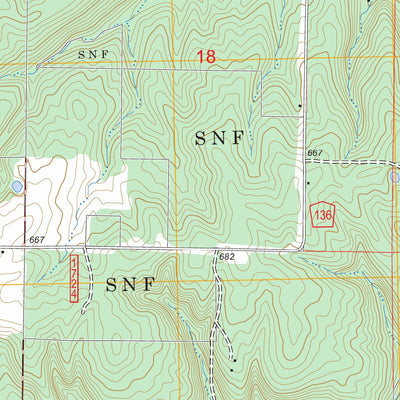 US Forest Service - Topo Creal Springs, IL FSTopo Legacy digital map