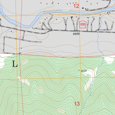 US Forest Service - Topo Creede, CO FSTopo Legacy digital map