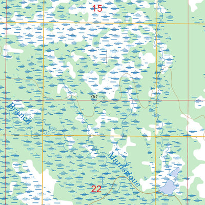 US Forest Service - Topo Creighton, MI FSTopo Legacy digital map