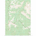 US Forest Service - Topo Crescent Cliff, MT FSTopo Legacy digital map