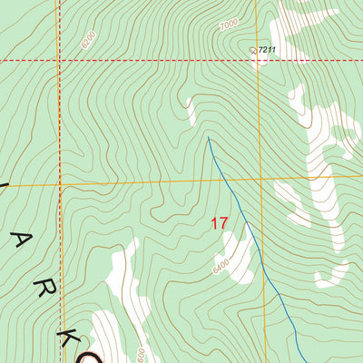 US Forest Service - Topo Crescent Cliff, MT FSTopo Legacy digital map