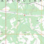 US Forest Service - Topo Crescent Lake, OR FSTopo Legacy digital map