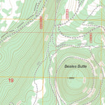 US Forest Service - Topo Crescent Lake, OR FSTopo Legacy digital map