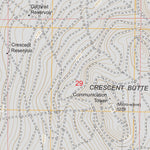 US Forest Service - Topo Crescent, OR FSTopo Legacy digital map