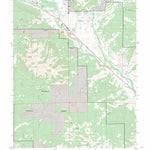 US Forest Service - Topo Crested Butte, CO FSTopo Legacy digital map