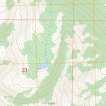 US Forest Service - Topo Crested Butte, CO FSTopo Legacy digital map
