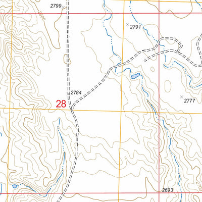 US Forest Service - Topo Creston, SD FSTopo Legacy digital map
