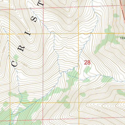 US Forest Service - Topo Crestone Peak, CO FSTopo Legacy digital map