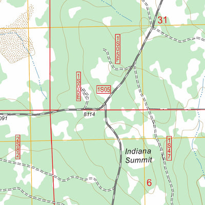 US Forest Service - Topo Crestview, CA FSTopo Legacy digital map