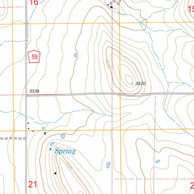 US Forest Service - Topo Cricket Flat, OR FSTopo Legacy digital map