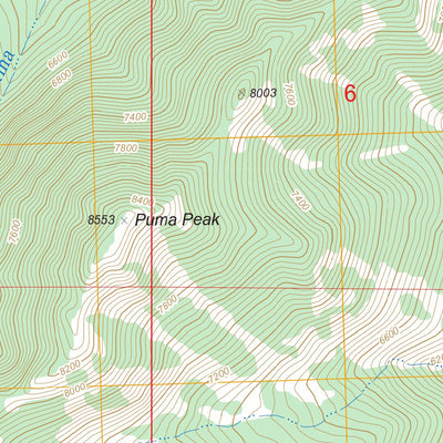 US Forest Service - Topo Crimson Peak, MT FSTopo Legacy digital map