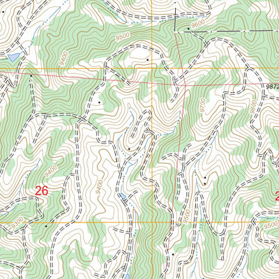 US Forest Service - Topo Cripple Creek North, CO FSTopo Legacy digital map