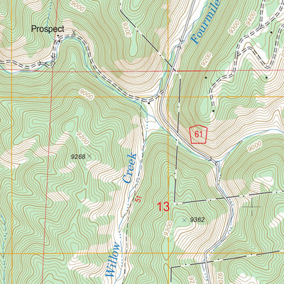 US Forest Service - Topo Cripple Creek North, CO FSTopo Legacy digital map