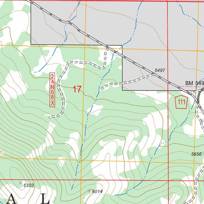 US Forest Service - Topo Crocker Mountain, CA FSTopo Legacy digital map