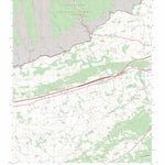 US Forest Service - Topo Crockett, VA FSTopo Legacy digital map