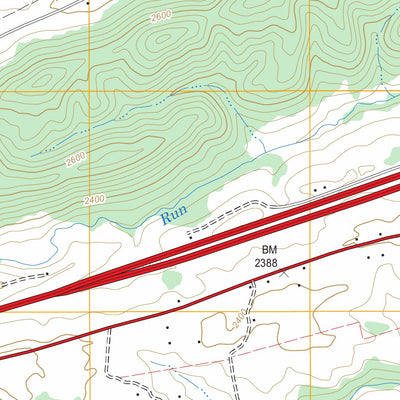US Forest Service - Topo Crockett, VA FSTopo Legacy digital map