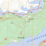 US Forest Service - Topo Crocodile Lake, MN FSTopo Legacy digital map