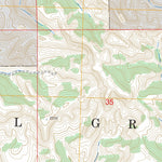 US Forest Service - Topo Croff, ND FSTopo Legacy digital map