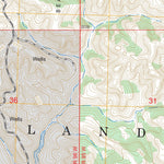 US Forest Service - Topo Croff, ND FSTopo Legacy digital map