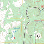 US Forest Service - Topo Crook Peak, OR FSTopo Legacy digital map