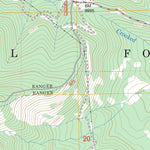 US Forest Service - Topo Crooked Creek Pass, CO FSTopo Legacy digital map