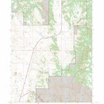 US Forest Service - Topo Crooked Creek Valley, OR FSTopo Legacy digital map
