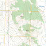US Forest Service - Topo Crooked Creek Valley, OR FSTopo Legacy digital map