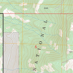 US Forest Service - Topo Crooked Creek Valley, OR FSTopo Legacy digital map