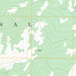 US Forest Service - Topo Crooked Creek, WY FSTopo Legacy digital map