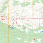 US Forest Service - Topo Crooked Creek, WY FSTopo Legacy digital map