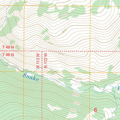 US Forest Service - Topo Crooked Creek, WY FSTopo Legacy digital map