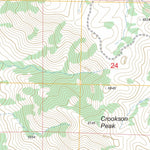 US Forest Service - Topo Crookson Peak, NM FSTopo Legacy digital map