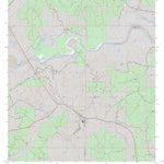 US Forest Service - Topo Crosby, MS FSTopo Legacy digital map