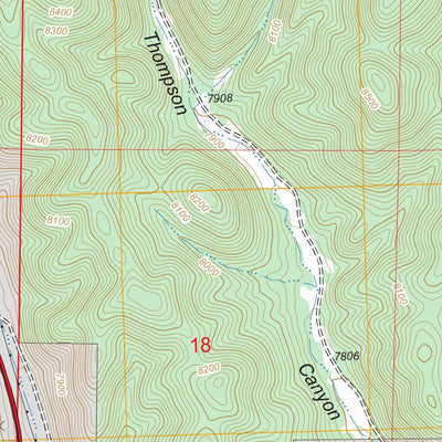 US Forest Service - Topo Crosby Springs, NM FSTopo Legacy digital map