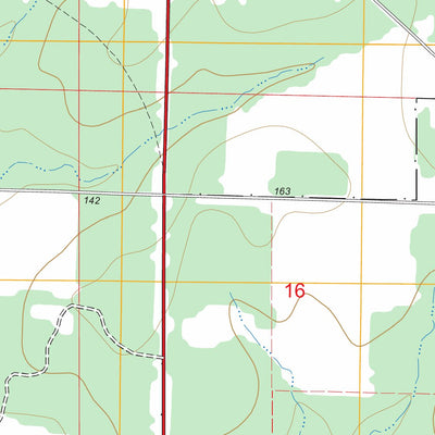 US Forest Service - Topo Crossett South, AR - LA FSTopo Legacy digital map