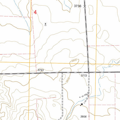 US Forest Service - Topo Crow Butte, NE FSTopo Legacy digital map