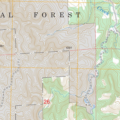 US Forest Service - Topo Crow Butte, NE FSTopo Legacy digital map