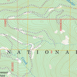 US Forest Service - Topo Crowell Mountain, MT FSTopo Legacy digital map