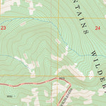 US Forest Service - Topo Crowell Mountain, MT FSTopo Legacy digital map
