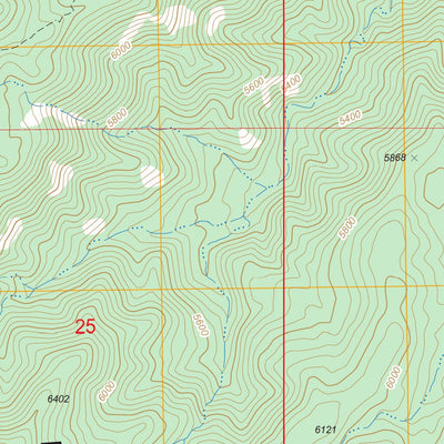 US Forest Service - Topo Crown King, AZ FSTopo Legacy digital map
