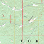 US Forest Service - Topo Crows Nest Peak, SD FSTopo Legacy digital map