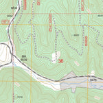 US Forest Service - Topo Crows Nest Peak, SD FSTopo Legacy digital map