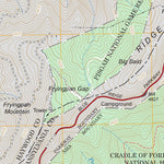US Forest Service - Topo Cruso, NC FSTopo Legacy digital map