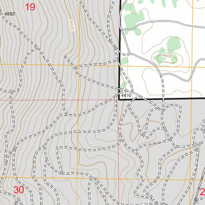 US Forest Service - Topo Cryder Butte, OR FSTopo Legacy digital map