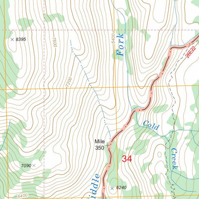 US Forest Service - Topo Crystal Crag, CA FSTopo Legacy digital map